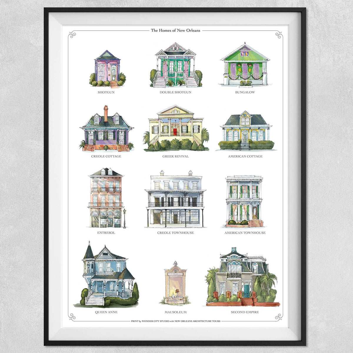 The Home Styles of New Orleans – Wonder City Studio